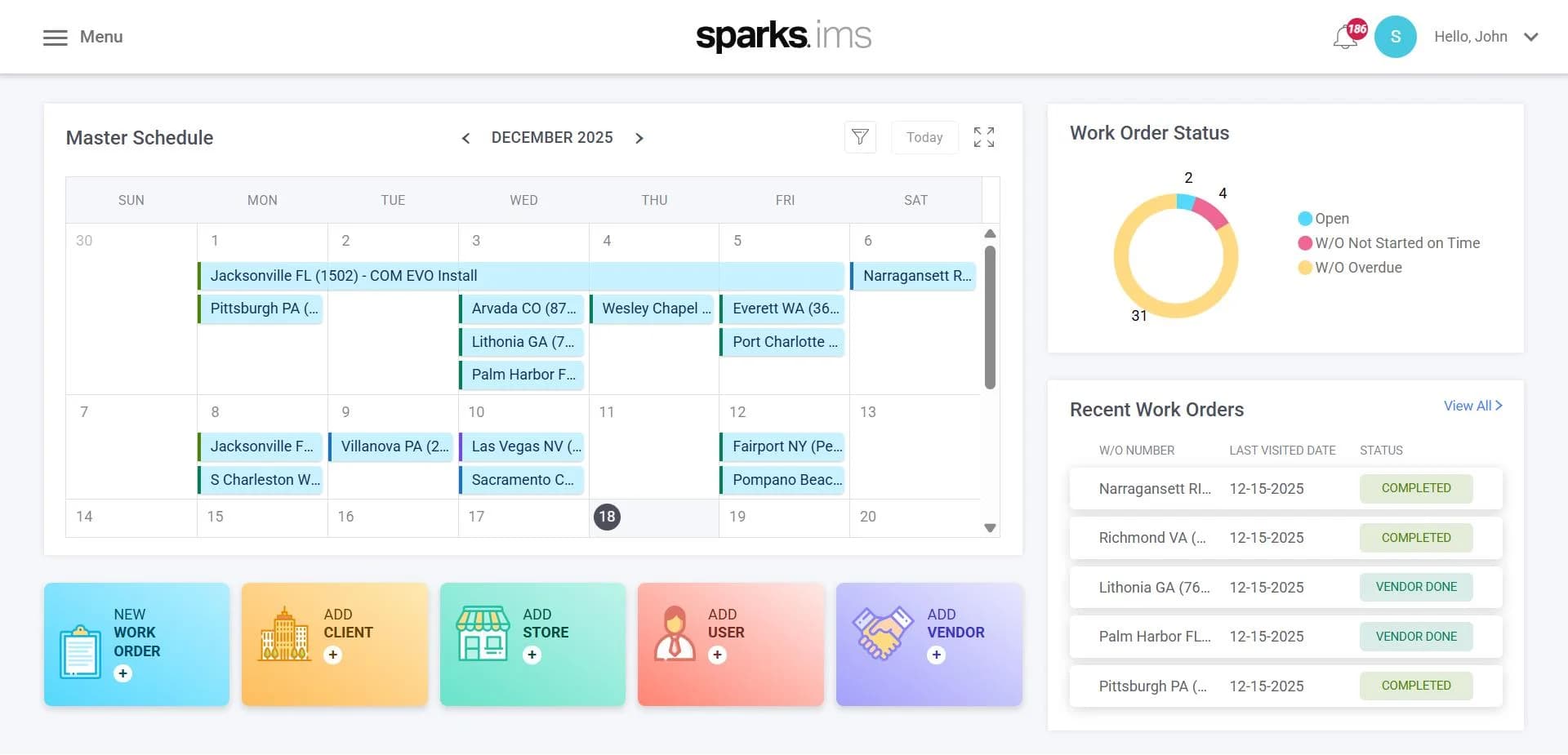 Sparks IMS — Information Management Platform